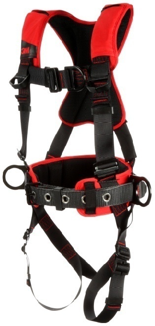 Protecta Comfort Construction Style Positioning/Climbing Harness with Pass-Thru Chest from GME Supply