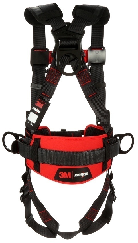 Protecta Construction Style Positioning Harness with Mating & Pass-Thru Buckles from GME Supply
