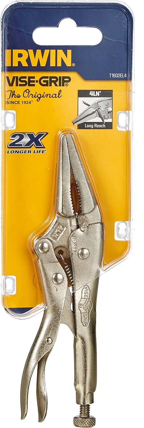 Irwin Vise Grip Long Nose Locking Plier With Wire Cutter from Columbia Safety