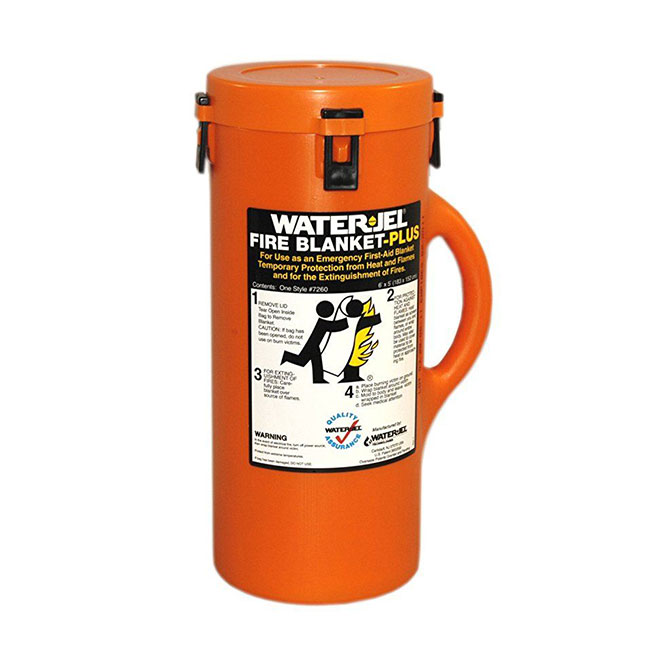 First Aid Only WaterJel Heat Shield Fire Extinguishing Blanket from GME Supply