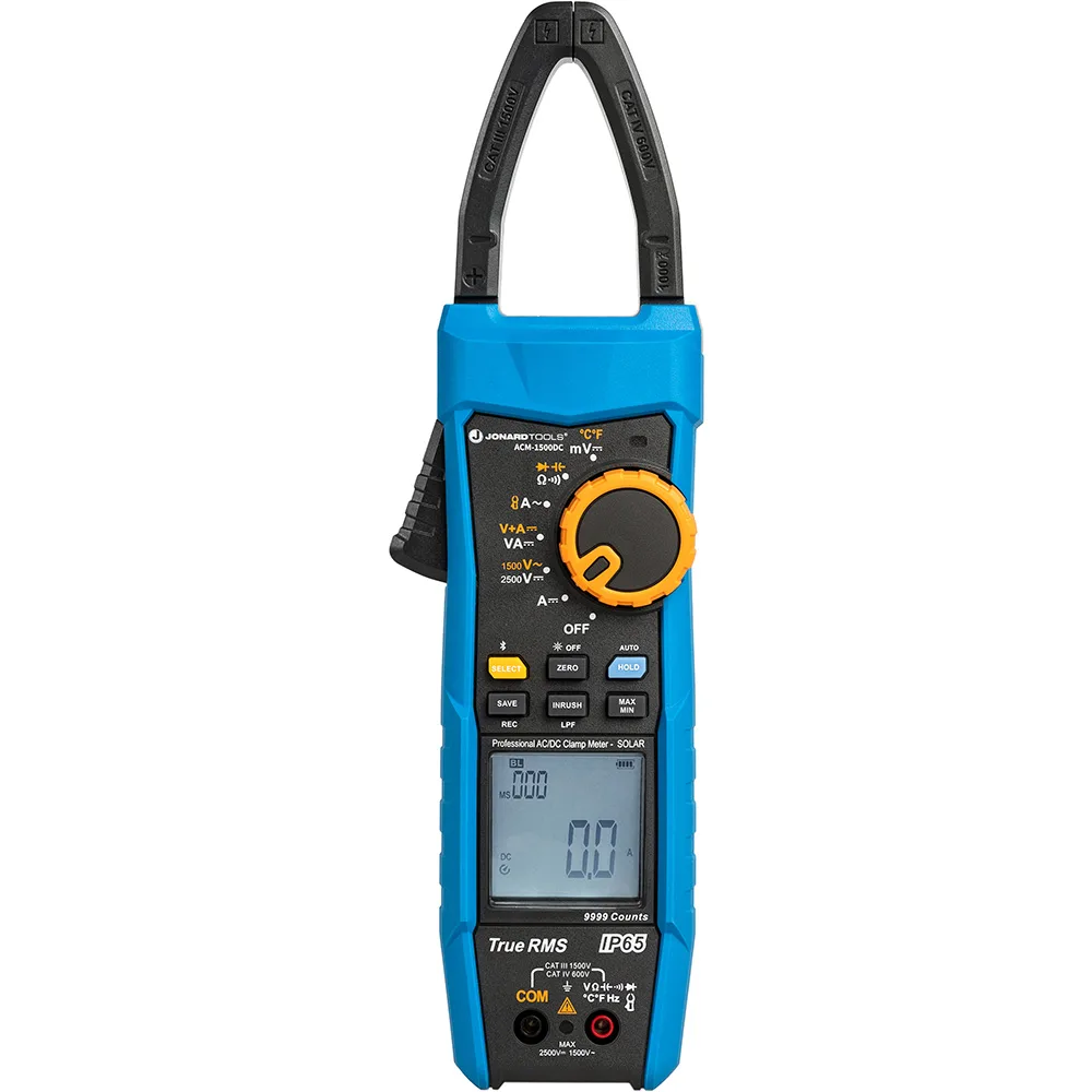 Jonard Solar+ Clamp Meter CAT III 1500 V from GME Supply