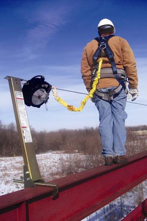 DBI Sala 7605060 EZ-Line Retractable Horizontal Lifeline System from GME Supply