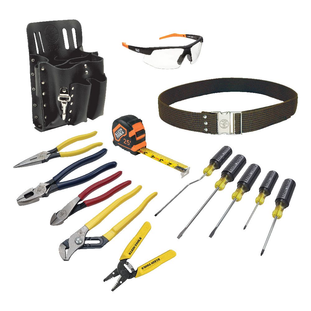 Klein Tools 14 Piece Electrician Tool Set from GME Supply