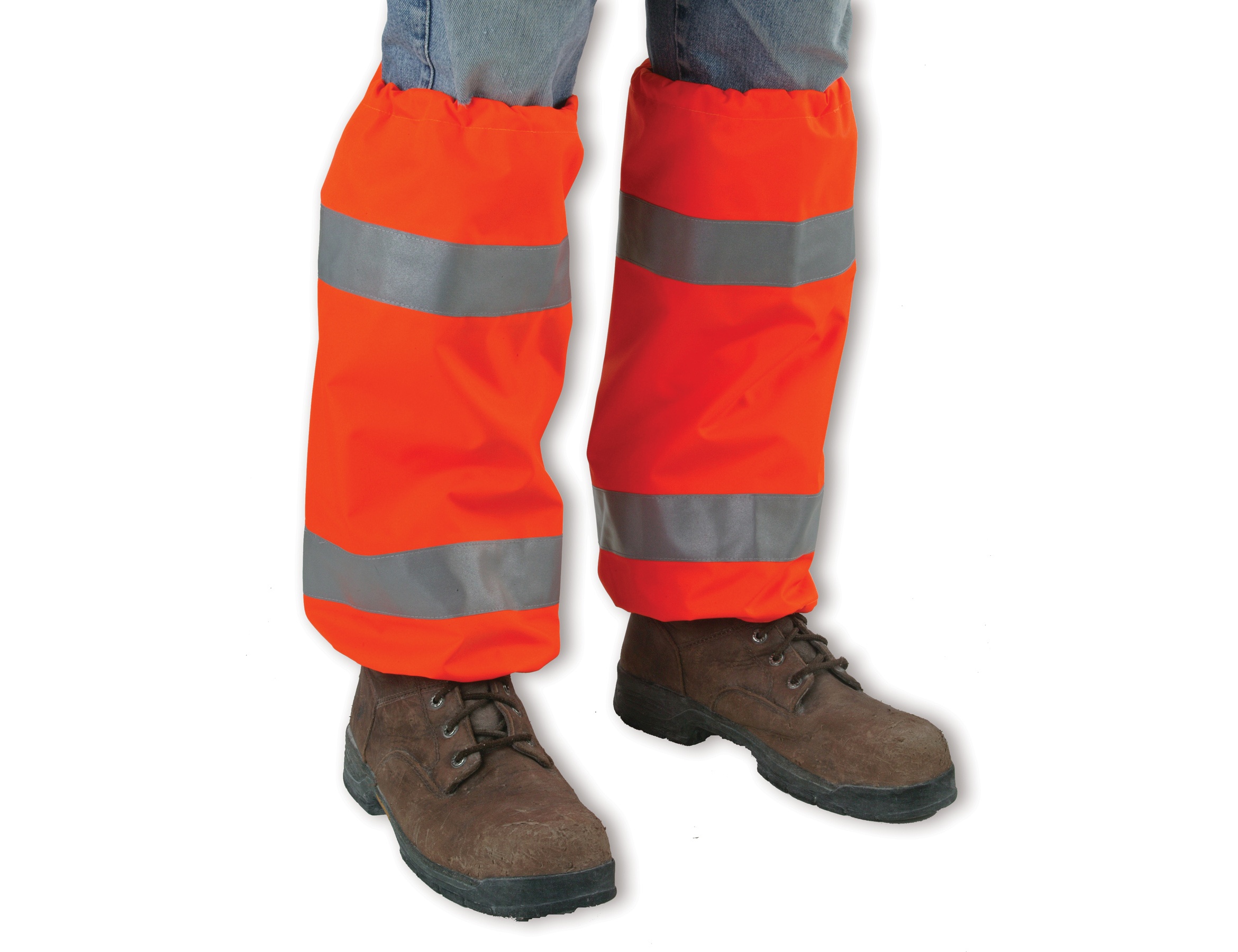 Ergodyne 8008 GloWear Hi-Vis Leg Gaiters from GME Supply