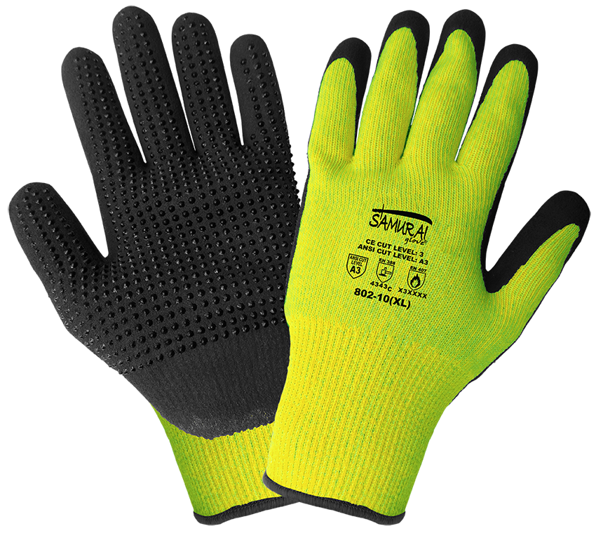 Samurai Glove - High-Visibility Cut and Heat Resistant Gloves (12 Pair) from GME Supply
