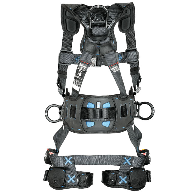 FallTech FT-One 3 D-Ring Construction Harness with Tongue Buckle Legs from GME Supply