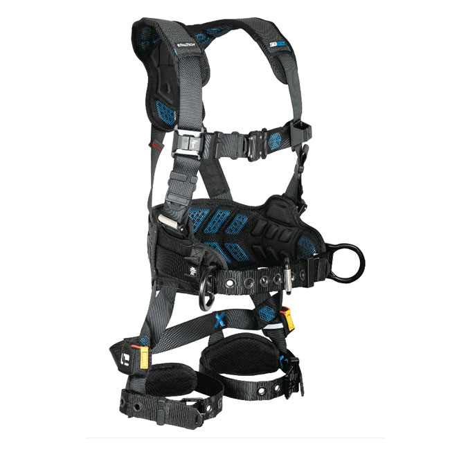 FallTech FT-One 3 D-Ring Construction Harness with Tongue Buckle Legs from GME Supply