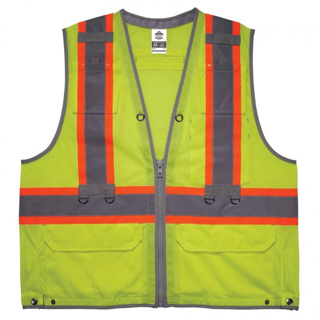 Ergodyne GloWear 8231TV Hi-Viz Tool Tethering Safety Vest from GME Supply