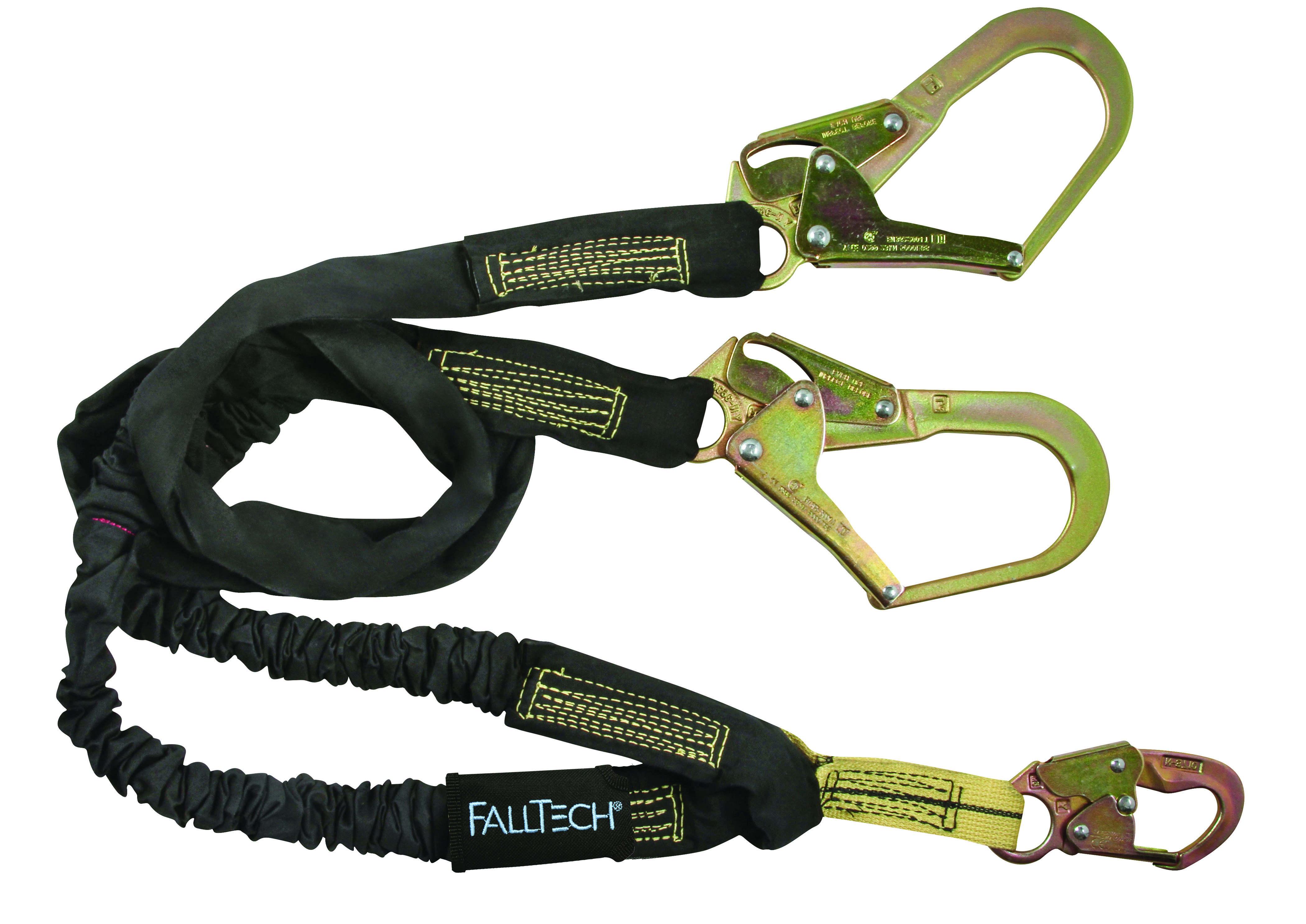 FallTech Specialty Weldtech Soft Pack Twin Leg Lanyard from GME Supply
