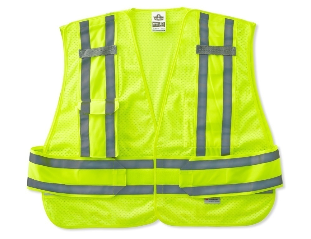 Ergodyne Orange 8244PSV Expandable Public Safety Vest from GME Supply