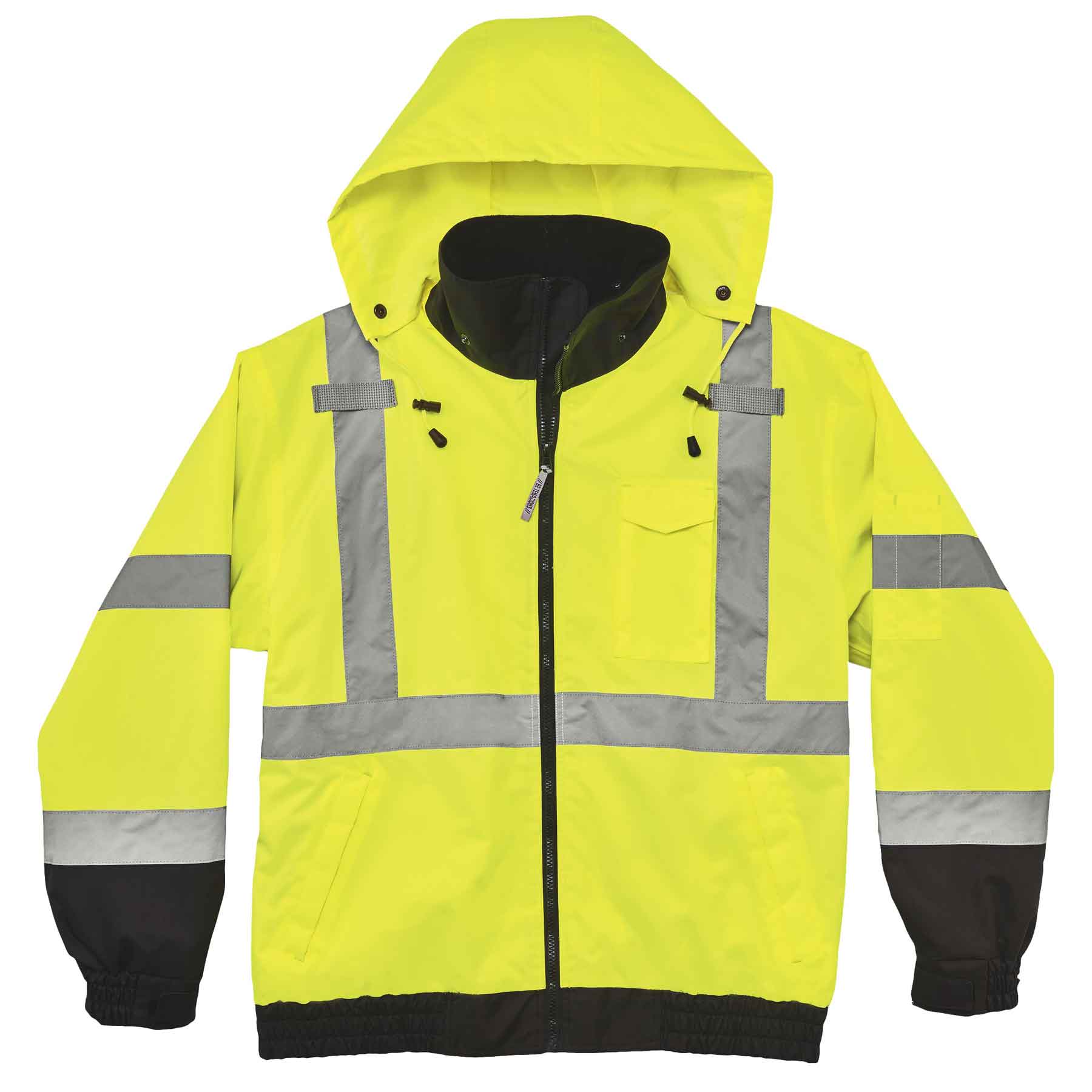 Ergodyne GloWear 8379 Class 3 Fleece Lined Bomber Jacket  from GME Supply