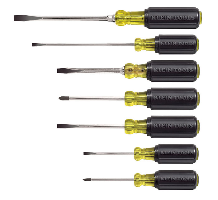 Klein Tools 7 Piece Screwdriver Set from GME Supply