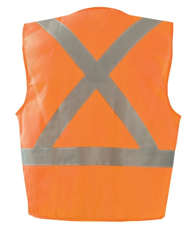 OccuNomix Mesh "X" Back Vest with Zipper from GME Supply