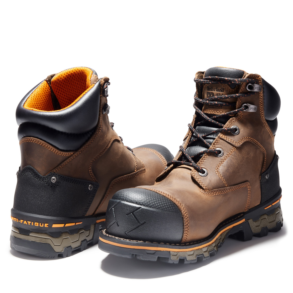Timberland PRO Men's Boondock 6 Inch Composite Toe Waterproof Work Boots from GME Supply