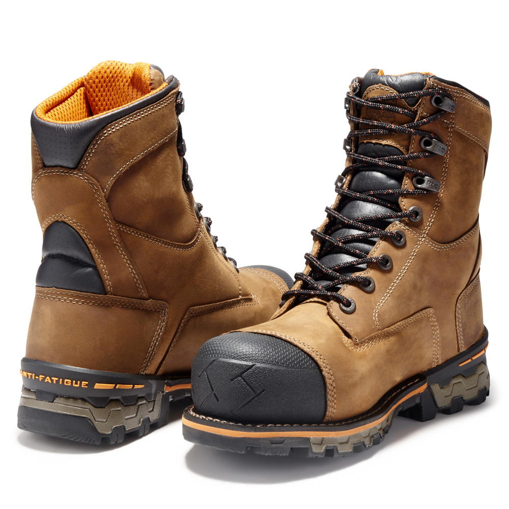 Timberland PRO Men's Boondock 8 Inch Composite Toe Waterproof Work Boots from GME Supply