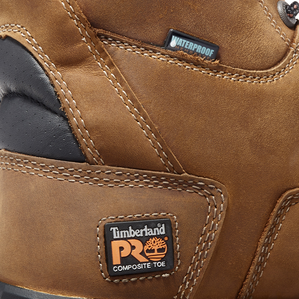Timberland PRO Men's Boondock 8 Inch Composite Toe Waterproof Work Boots from GME Supply