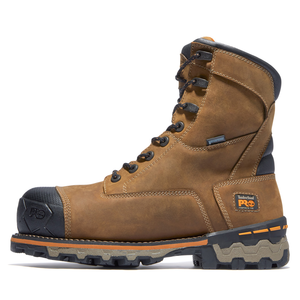 Timberland PRO Men's Boondock 8 Inch Composite Toe Waterproof Work Boots from GME Supply