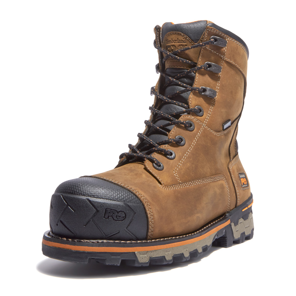 Timberland PRO Men's Boondock 8 Inch Composite Toe Waterproof Work Boots from GME Supply