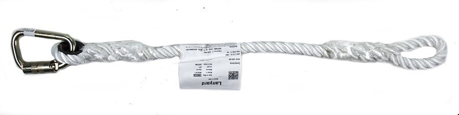 Miller 9032/2FT Rope Lanyard for Horizontal Lifelines from GME Supply