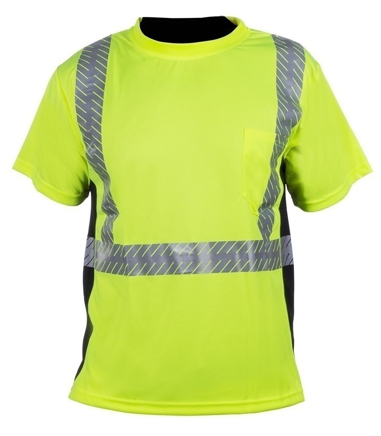ML Kishigo 9114 Black Series Class 2 Hi Viz T-Shirt from GME Supply