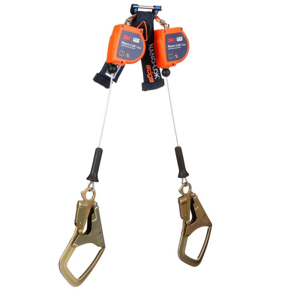 3M DBI-SALA Nano-Lok Twin-Leg Personal 6-Foot Self-Retracting Lifeline from GME Supply