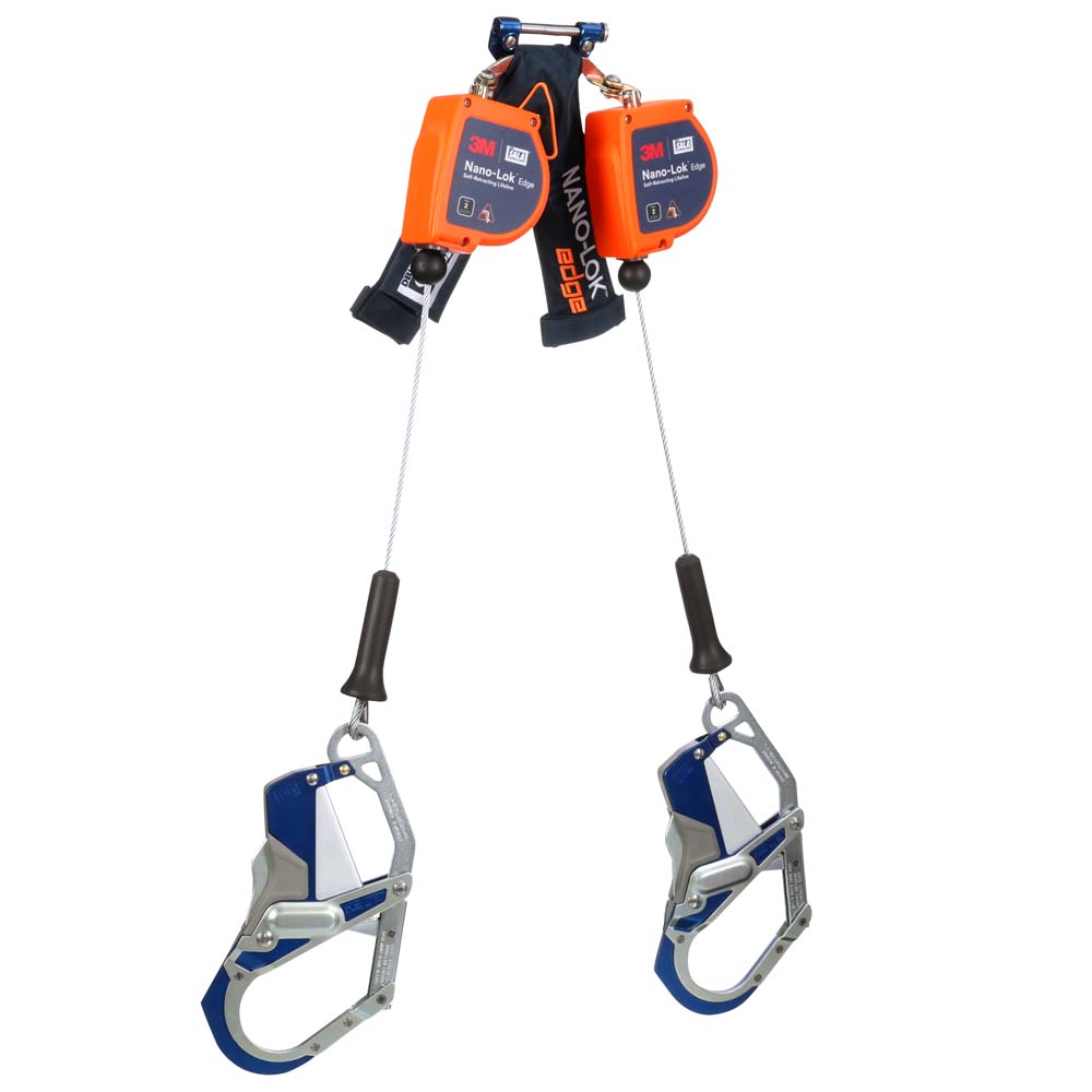 3M DBI-SALA Nano-Lok Twin-Leg Personal 7-Foot Self-Retracting Lifeline from GME Supply