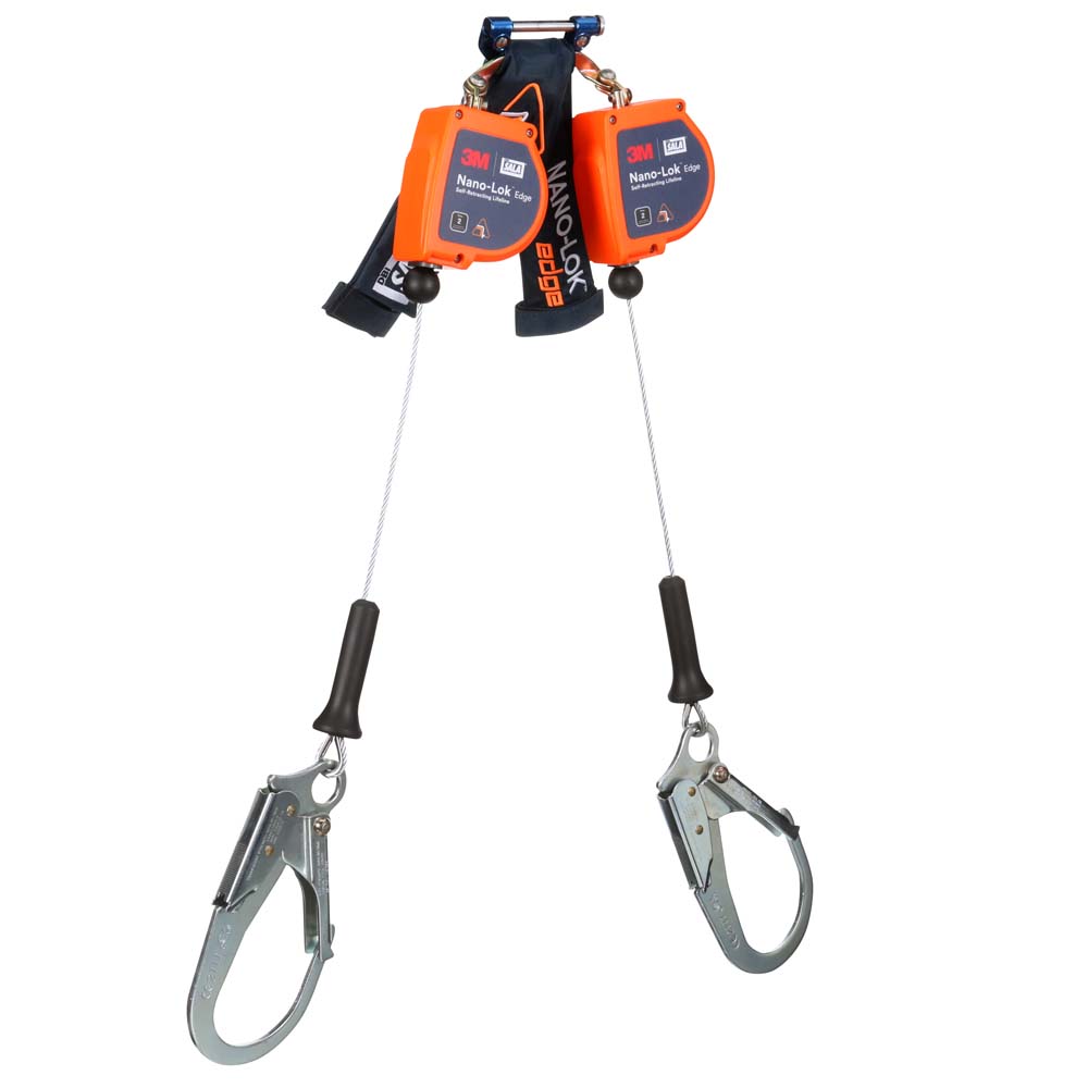 3M DBI-SALA Nano-Lok Twin-Leg Personal 7-Foot Self-Retracting Lifeline from GME Supply