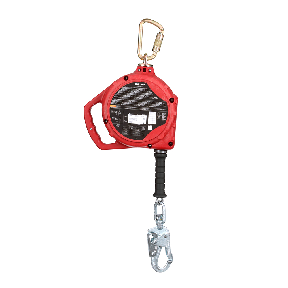 3M Protecta 20ft Steel Swivel Snap Hook Galvanized Cable Self-Retracting Lifeline from GME Supply