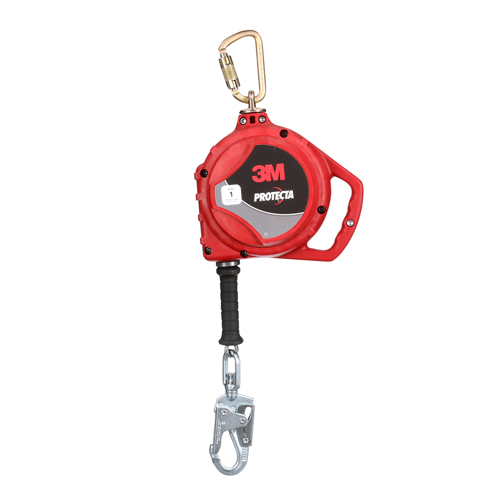 3M Protecta 20ft Steel Swivel Snap Hook Galvanized Cable Self-Retracting Lifeline from GME Supply