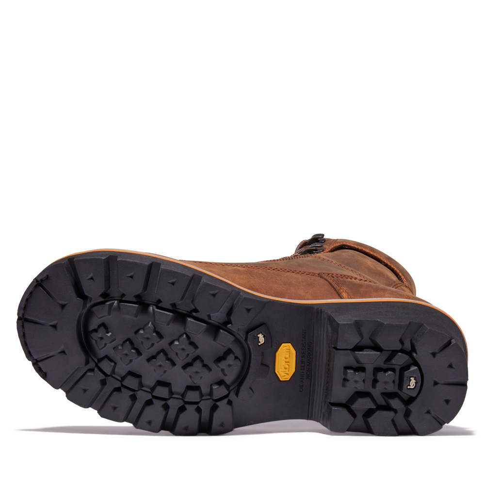 Timberland PRO Men's Evergreen Logger Composite Toe Waterproof Work Boots from Columbia Safety