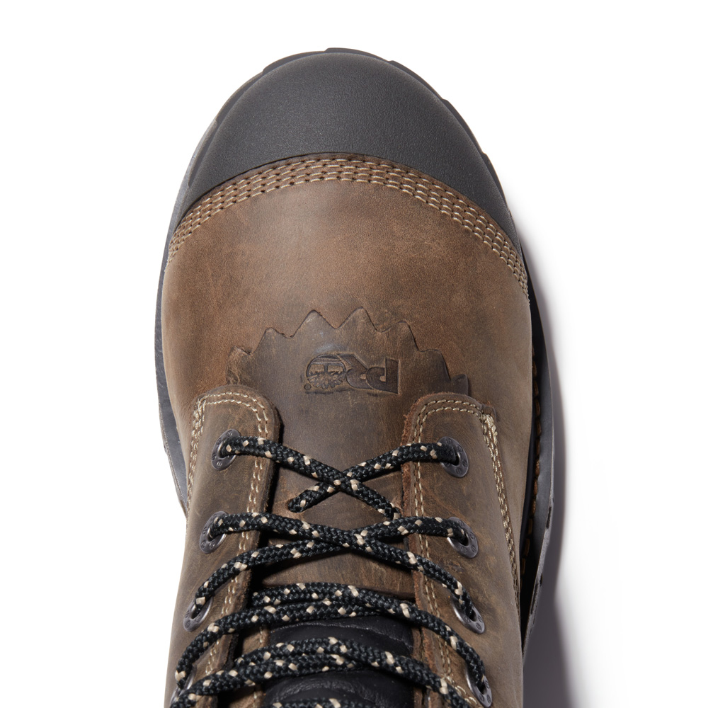 Timberland PRO Men's Boondock HD Logger Composite Toe Waterproof Work Boots from GME Supply