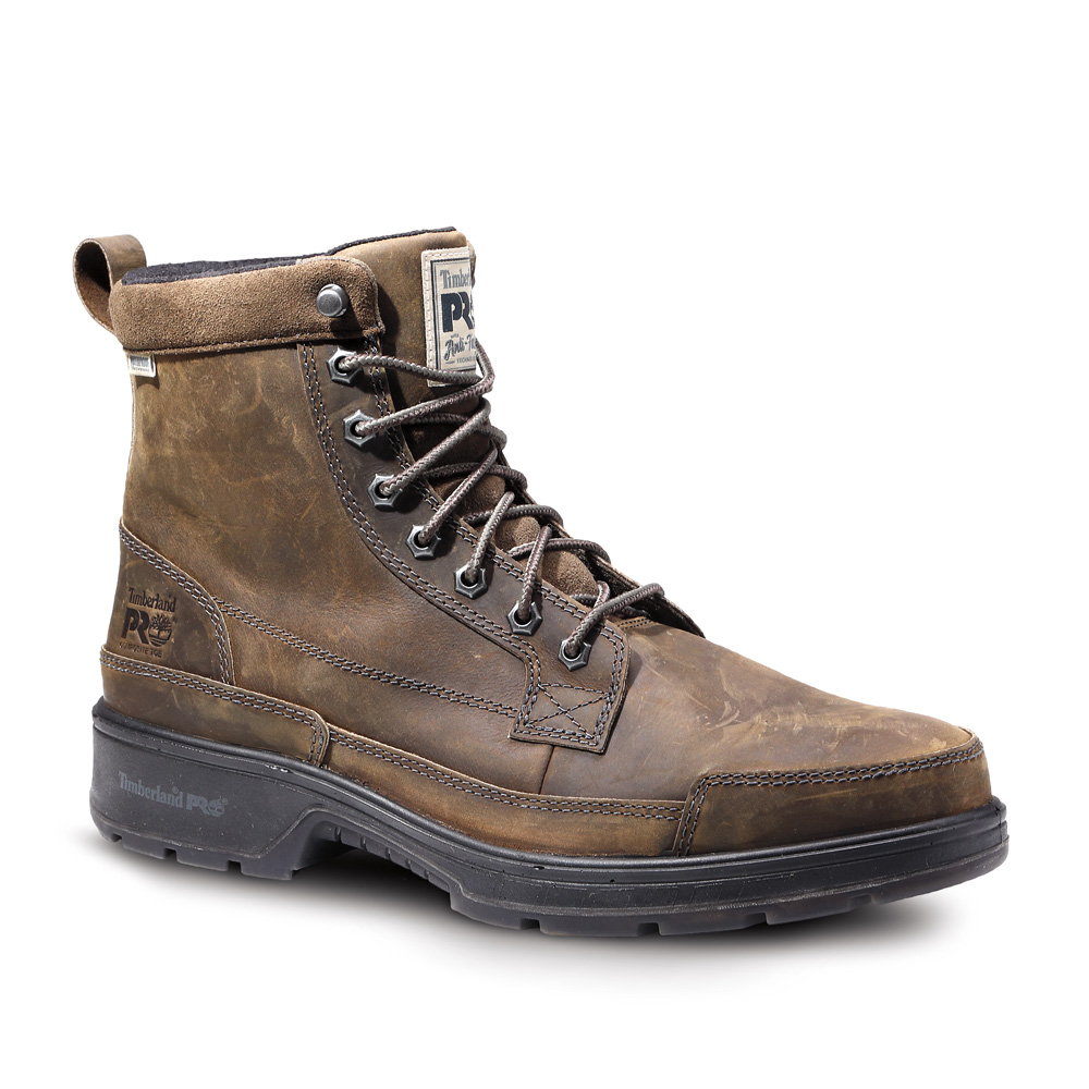 Timberland PRO Men's Nashoba EK+ 6 Inch Composite Toe Waterproof Work Boots from Columbia Safety