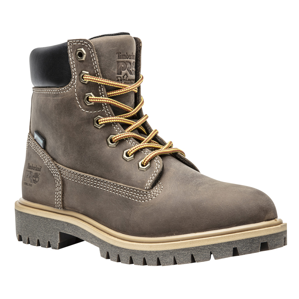 Timberland PRO Women's Direct Attach 6 Inch Steel Toe Waterproof Work Boots from GME Supply