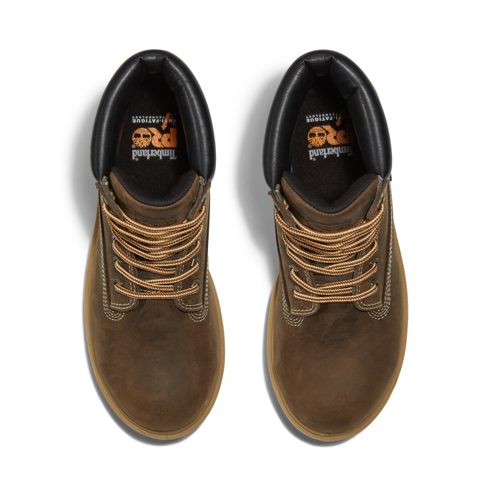 Timberland PRO Women's Direct Attach 6 Inch Steel Toe Waterproof Work Boots from GME Supply