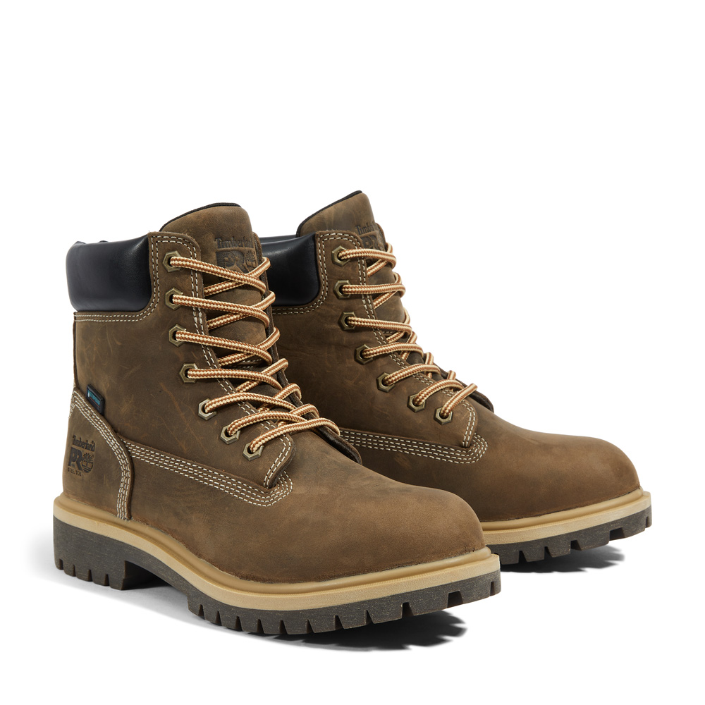 Timberland PRO Women's Direct Attach 6 Inch Steel Toe Waterproof Work Boots from GME Supply
