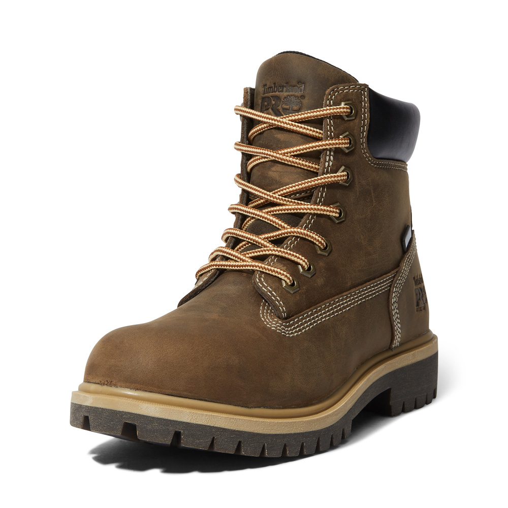 Timberland PRO Women's Direct Attach 6 Inch Steel Toe Waterproof Work Boots from GME Supply