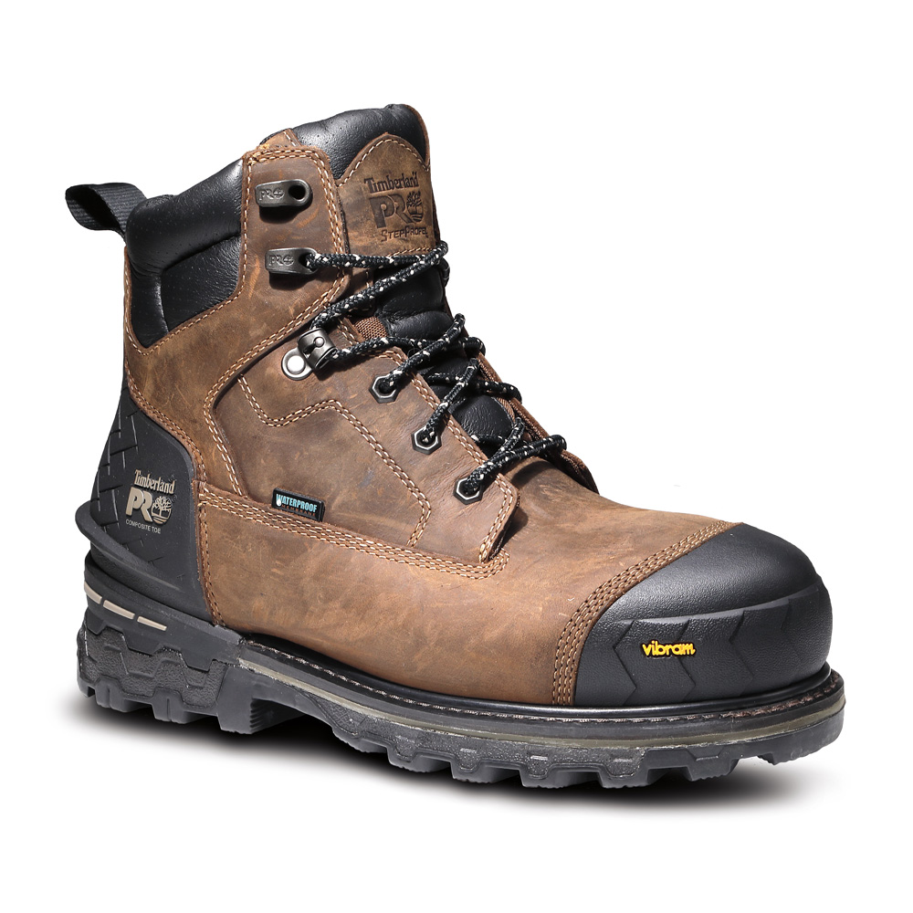 Timberland PRO Men's Boondock HD 6 Inch Composite Toe Waterproof Work Boots from GME Supply