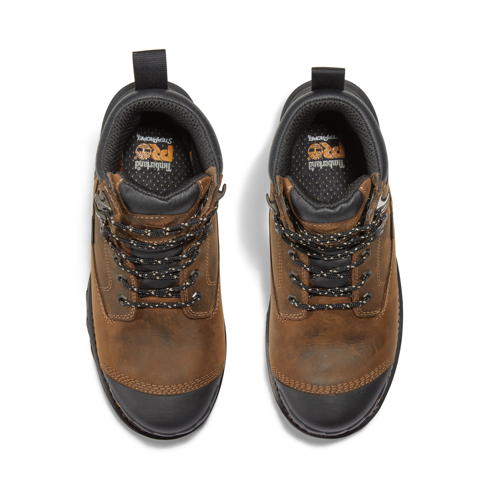 Timberland PRO Men's Boondock HD 6 Inch Composite Toe Waterproof Work Boots from GME Supply