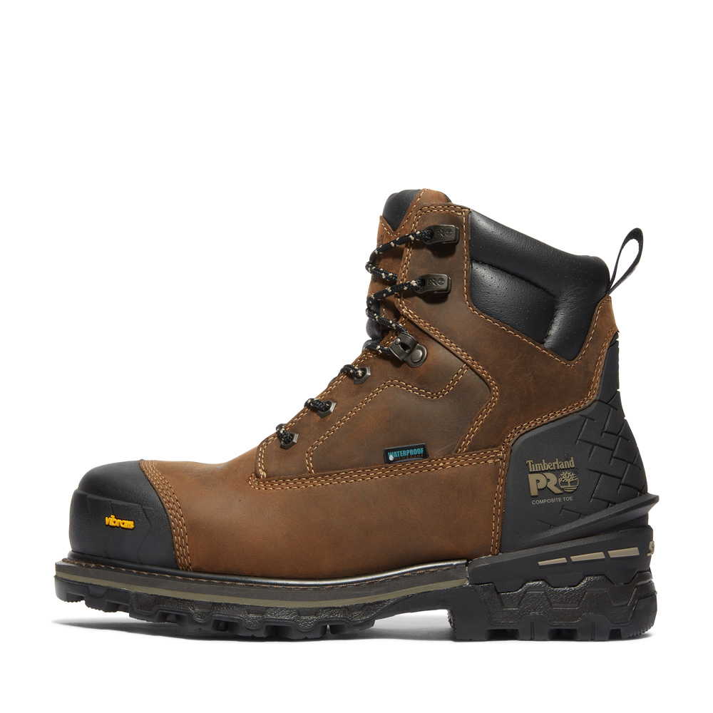 Timberland PRO Men's Boondock HD 6 Inch Composite Toe Waterproof Work Boots from GME Supply