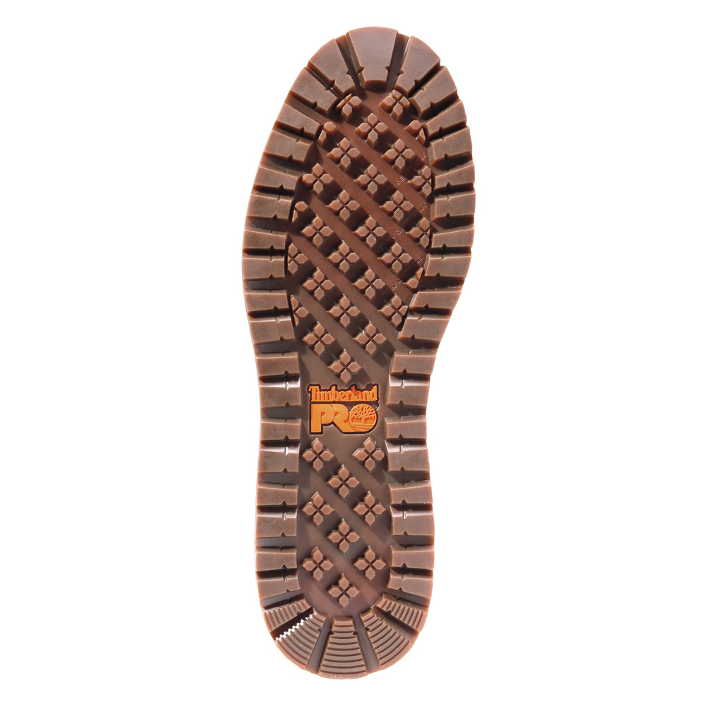 Timberland PRO Men's Irvine 6 Inch Alloy Safety Toe Work Boots - Dark Brown from GME Supply