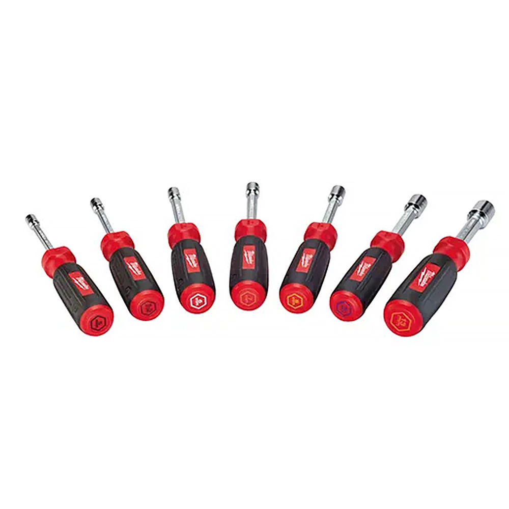 Milwaukee Hollow Shaft Metric Nut Driver Set (7 Piece) - GME Supply