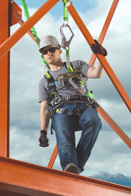 Miller AAT-QCBCUG AirCore Aluminum Tower Climbing Harness from GME Supply