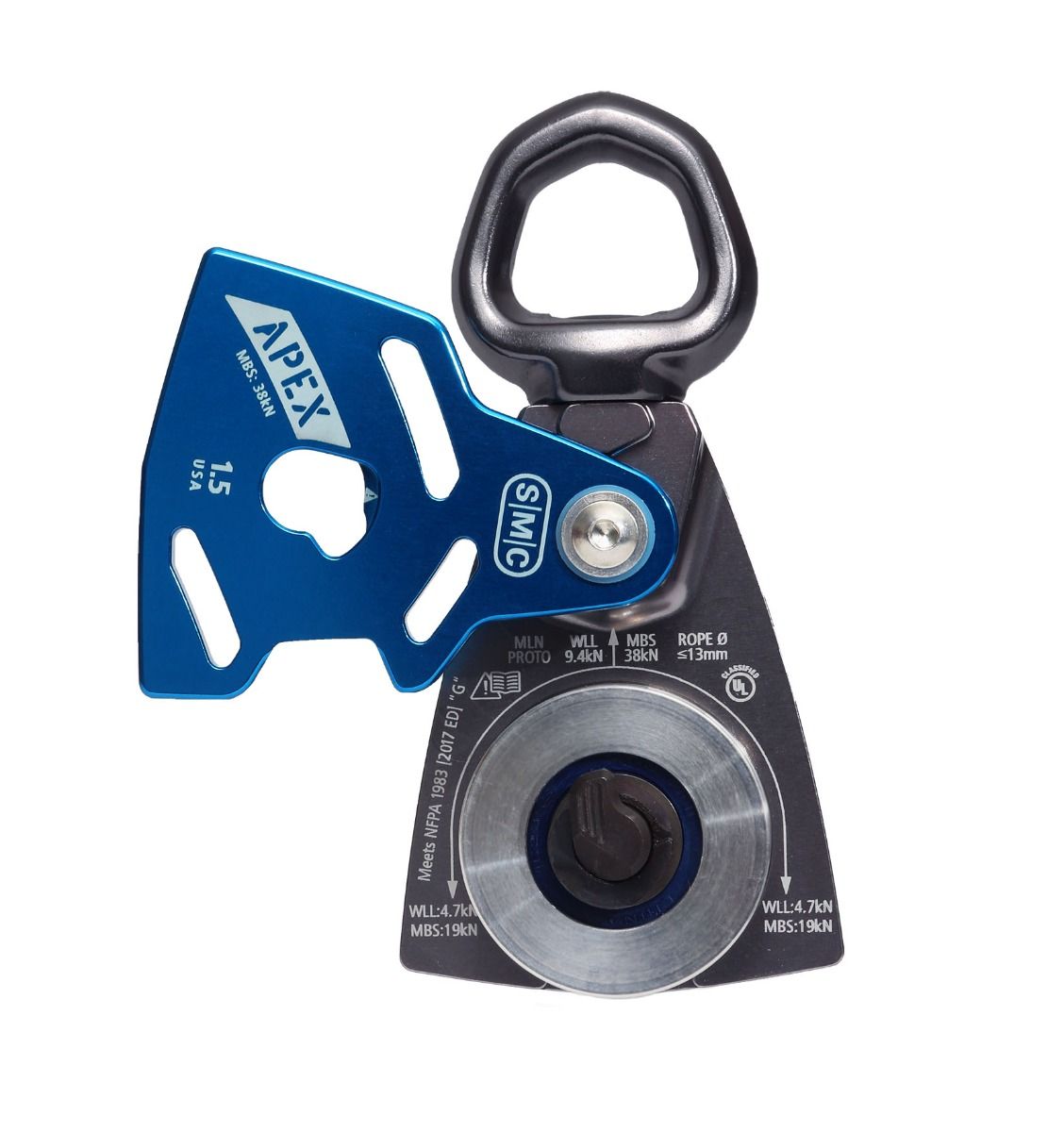 SMC APEX Swivel Pulley 1.5in from GME Supply
