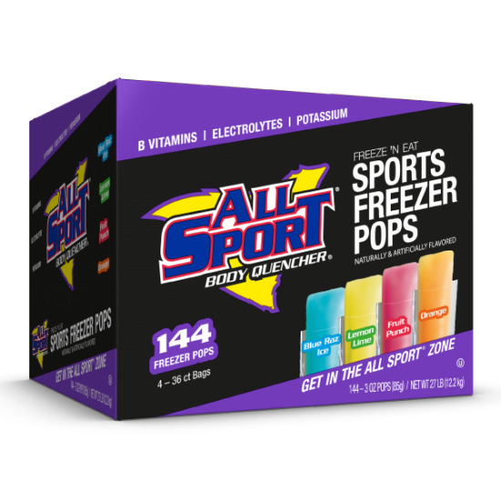All Sport Freezer Pop - Case of 144 from GME Supply
