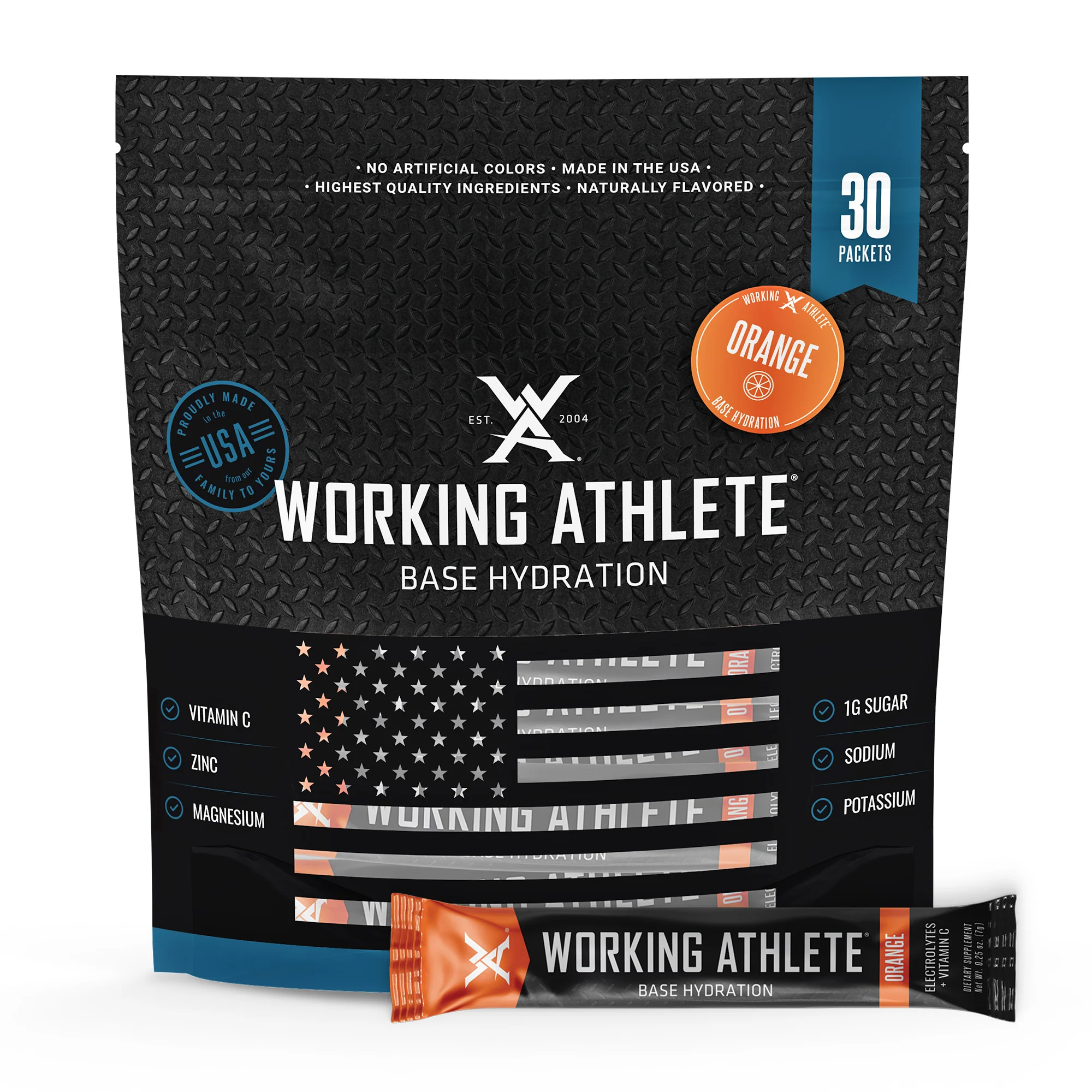 Working Athlete Base Hydration Packets from GME Supply