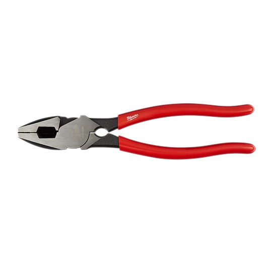 Milwaukee High-Leverage Lineman's Pliers with Thread Cleaner 48-22-6503 from GME Supply