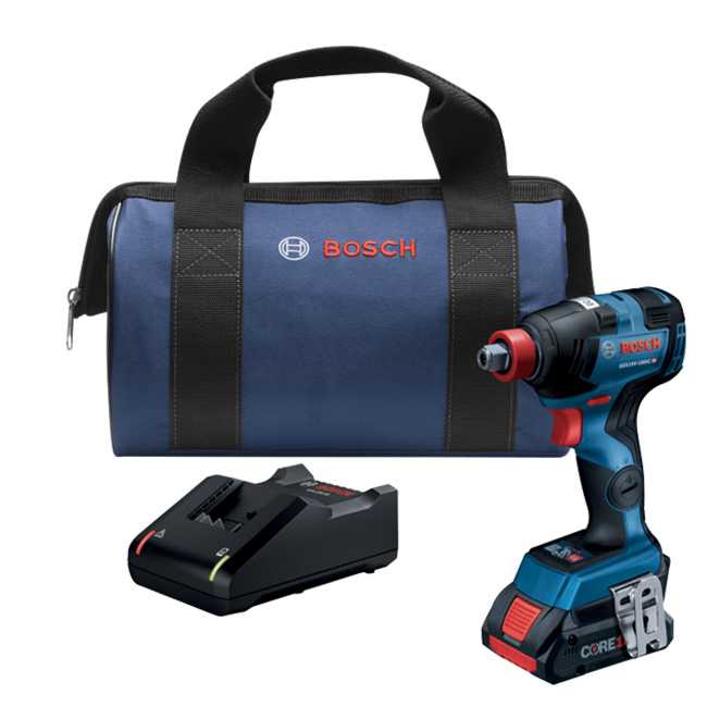 Bosch 18V EC Brushless Connected-Ready Freak 1/4&1/2 Driver Kit from GME Supply