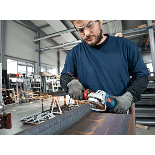 Bosch 18 V EC Brushless Connected-Ready 4-1/2 Inch Angle Grinder (Bare Tool) from GME Supply
