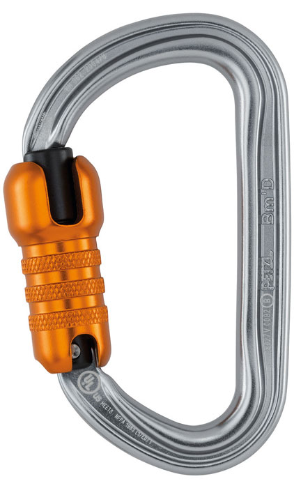 Petzl Bm'D Asymmetrical Aluminum Carabiner from Columbia Safety