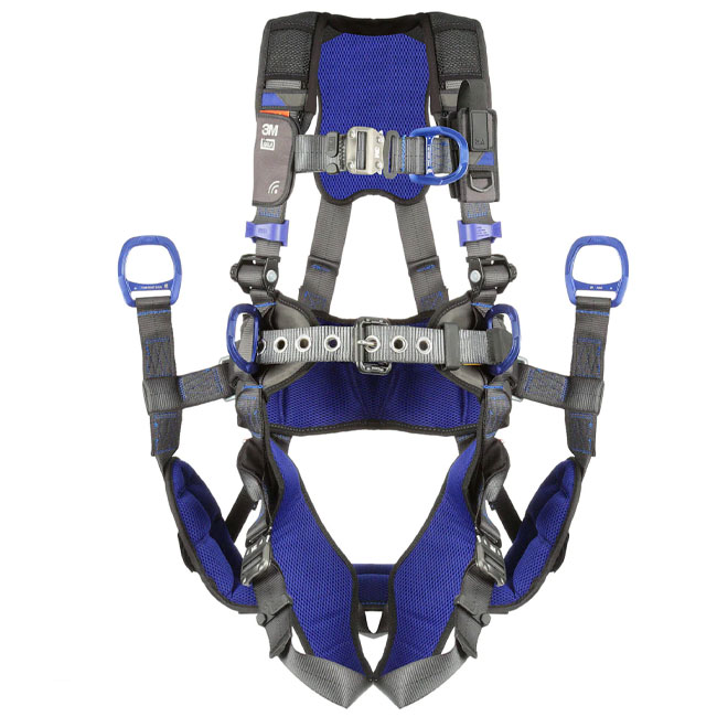 3M DBI Sala ExoFit X300 Tower Climbing Harness with Dual Lock Quick Connect from Columbia Safety